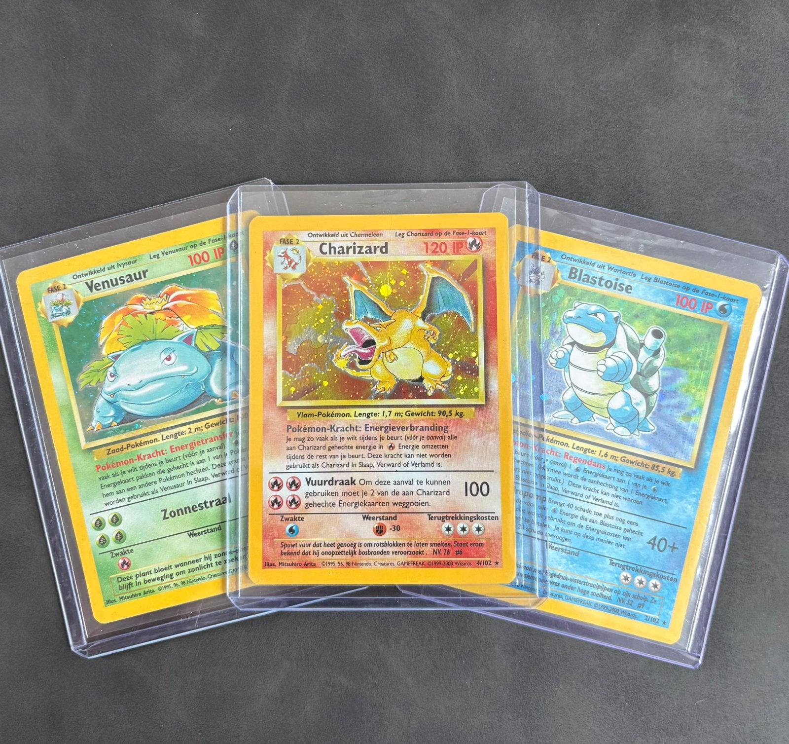 Charizard, Blastoise & Venusaur - NL, Ophalen of Verzenden, Gebruikt