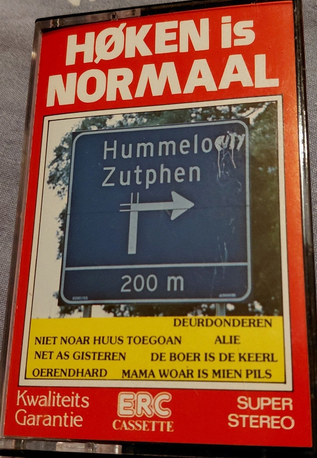 Høken is Normaal - Cassettebandje - Hummelo Zutphen, Gebruikt, 1 bandje, Ophalen of Verzenden, Origineel