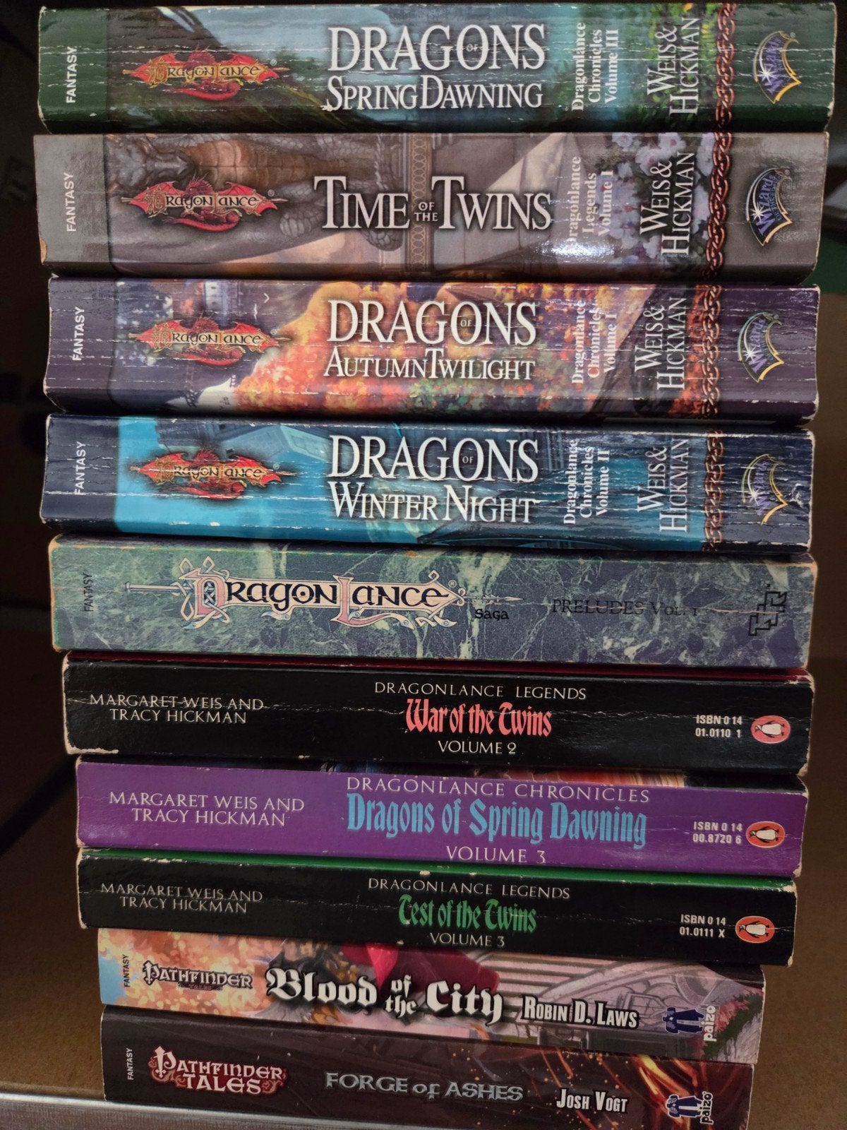 10x Dragonlance / Pathfinder, Boeken, Ophalen of Verzenden, Gelezen