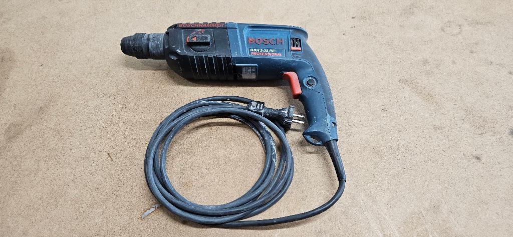 bosch boorhamer GBH2-22RE, Boor- en/of Breekhamer, Ophalen of Verzenden, Variabele snelheid, Gebruikt