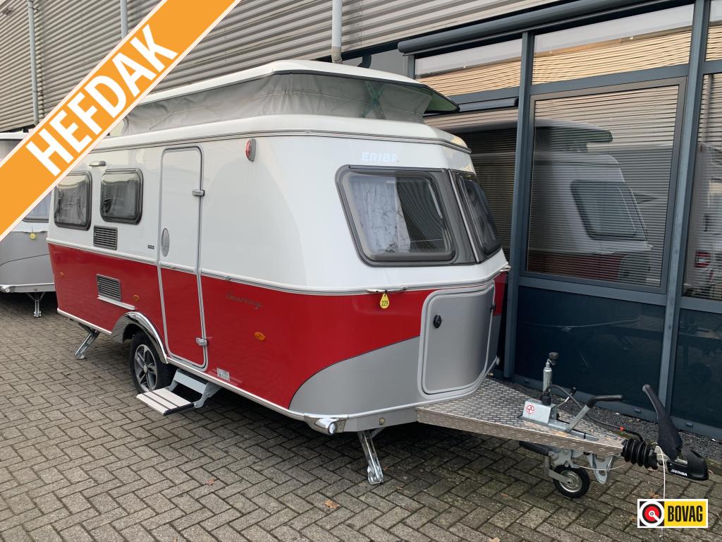 Eriba Touring 530 Tango Red Editie, Caravans en Kamperen, Caravans, Standaardzit, Bedrijf, 4 tot 5 meter, Eriba