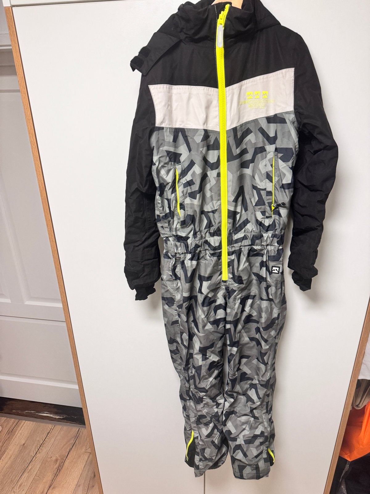 Jongens skipak skisuit maat 134/140 (valt als 140/146), Ophalen of Verzenden, Gebruikt, Jongen, Sport- of Zwemkleding