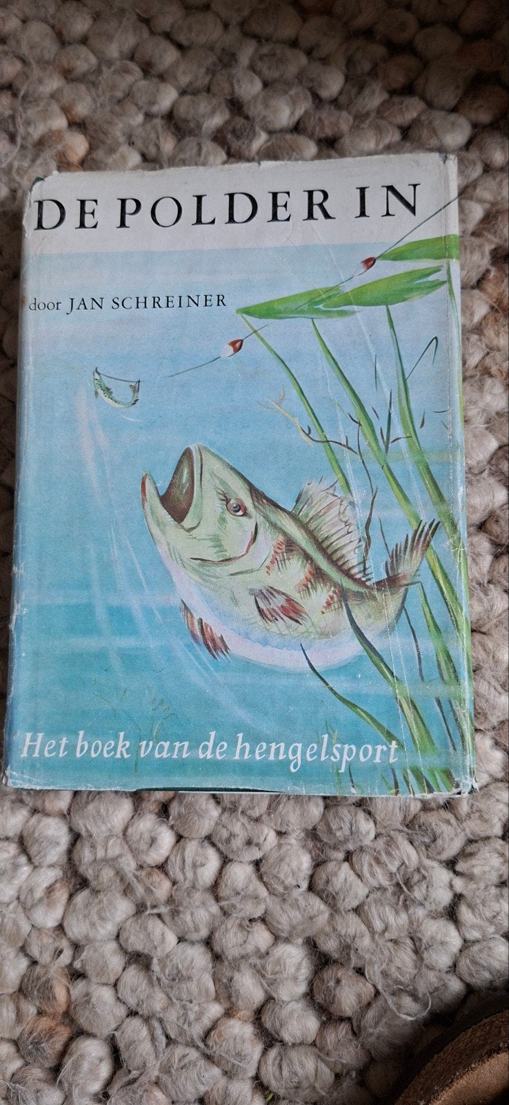 De Polder In - Het boek van de hengelsport, Ophalen of Verzenden, Gelezen, Jan Schreiner, Watersport en Hengelsport