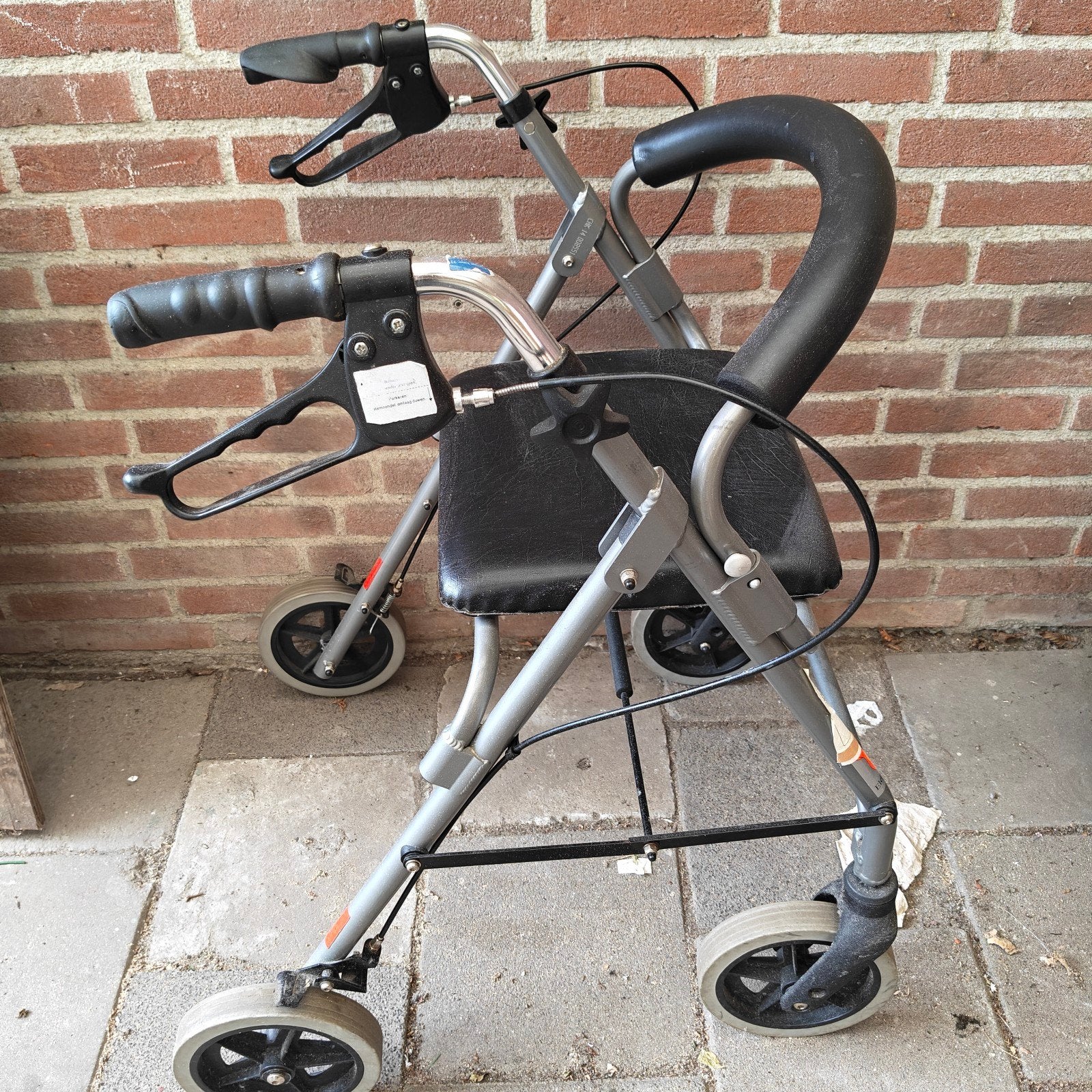 rollator, Ophalen, Gebruikt