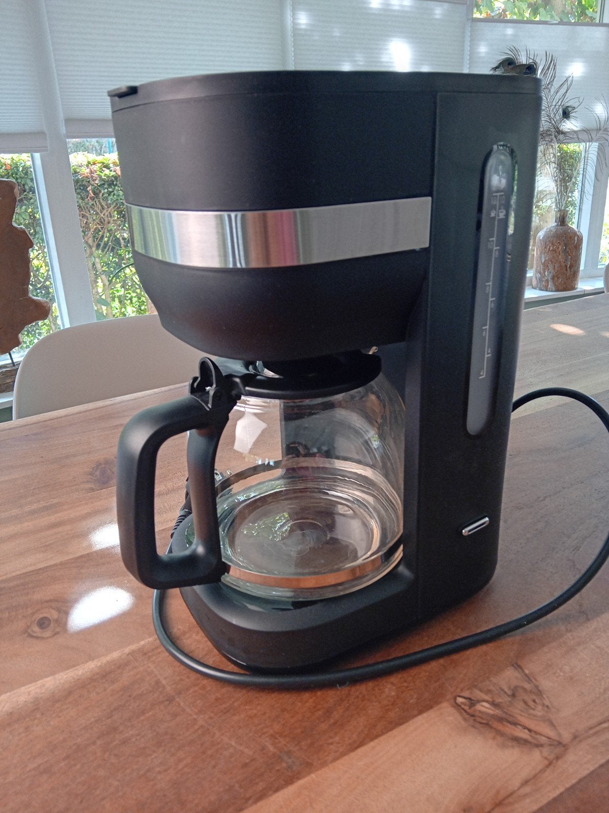 Koffiezetapparaat 12 koppen - 1.5L - 900W, 10 kopjes of meer, Gemalen koffie, Ophalen of Verzenden, Koffiemachine