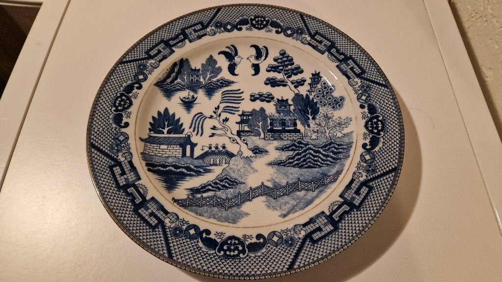 oude chinese schotel wandbord, Antiek en Kunst, Antiek | Wandborden en Tegels, Ophalen