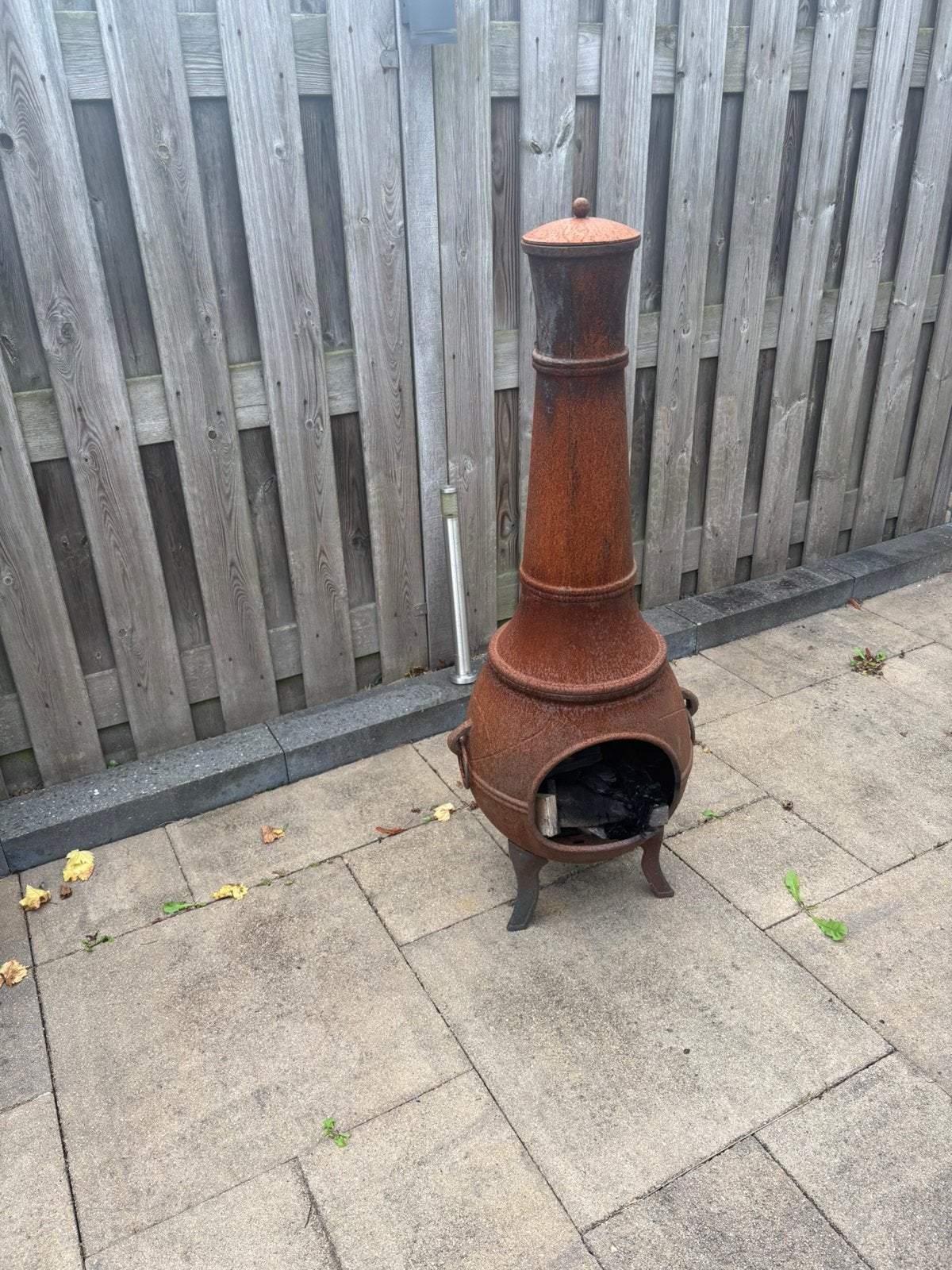 Pot kachel 2x gebrand, Tuin en Terras, Ophalen, Gebruikt