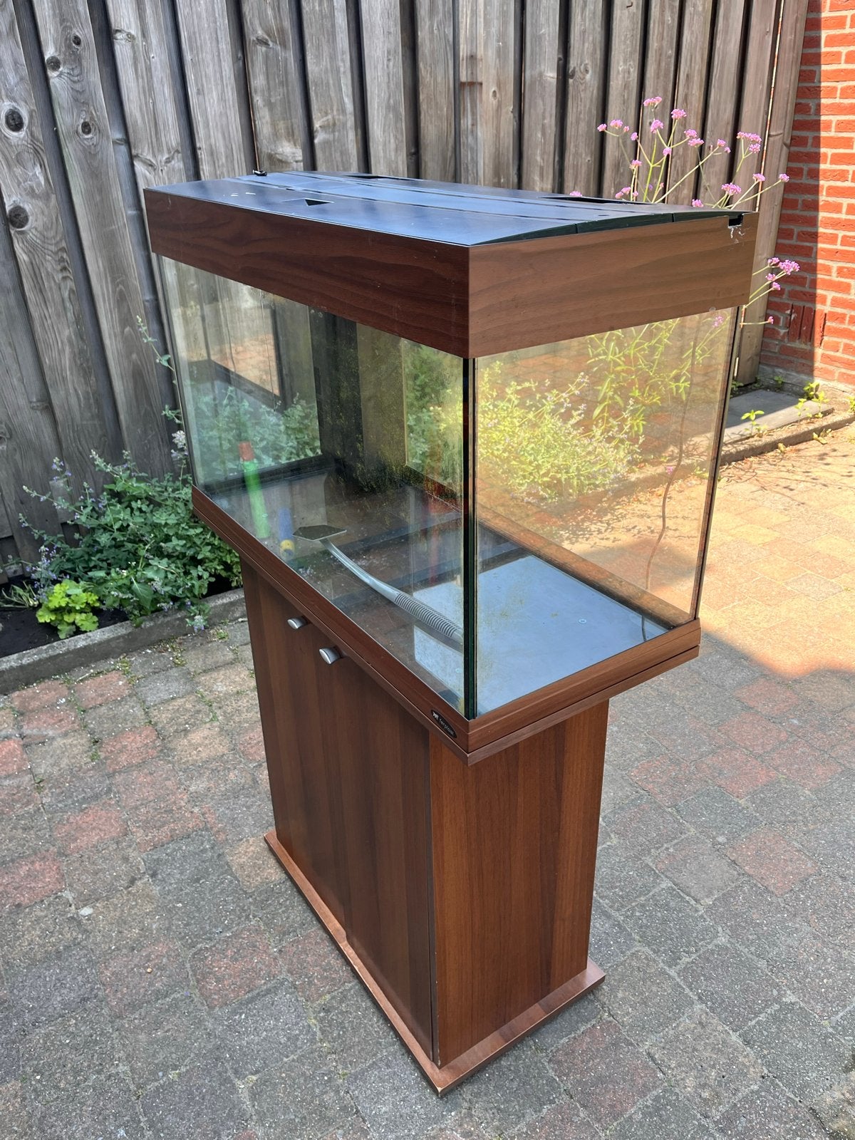Aquarium met veel gratis accessoires, Dieren en Toebehoren, Ophalen, Inclusief toebehoren, Gebruikt, Leeg aquarium