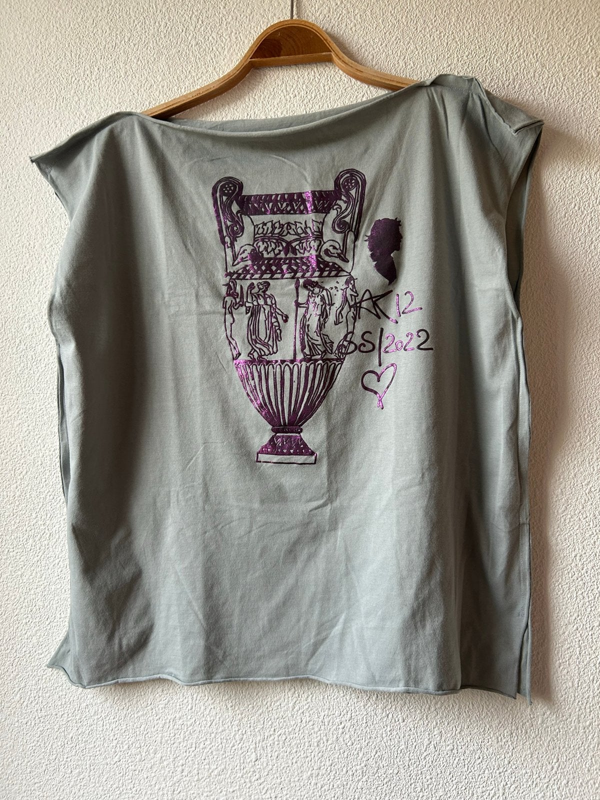Vivienne Westwood T-shirt met opdruk, Verzenden, Zo goed als nieuw, Groen, Zonder mouw
