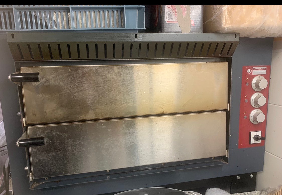 Diamond Pizza Oven 380V., Ophalen, Zo goed als nieuw, Minder dan 45 cm