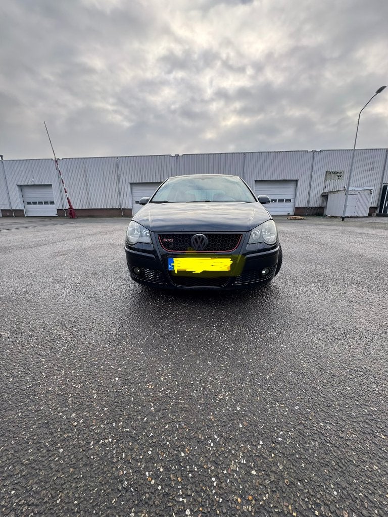 Volkswagen Polo 1.8 Turbo 110KW 2007 Zwart, 1139 kg, Zwart, 4 cilinders, 610 kg