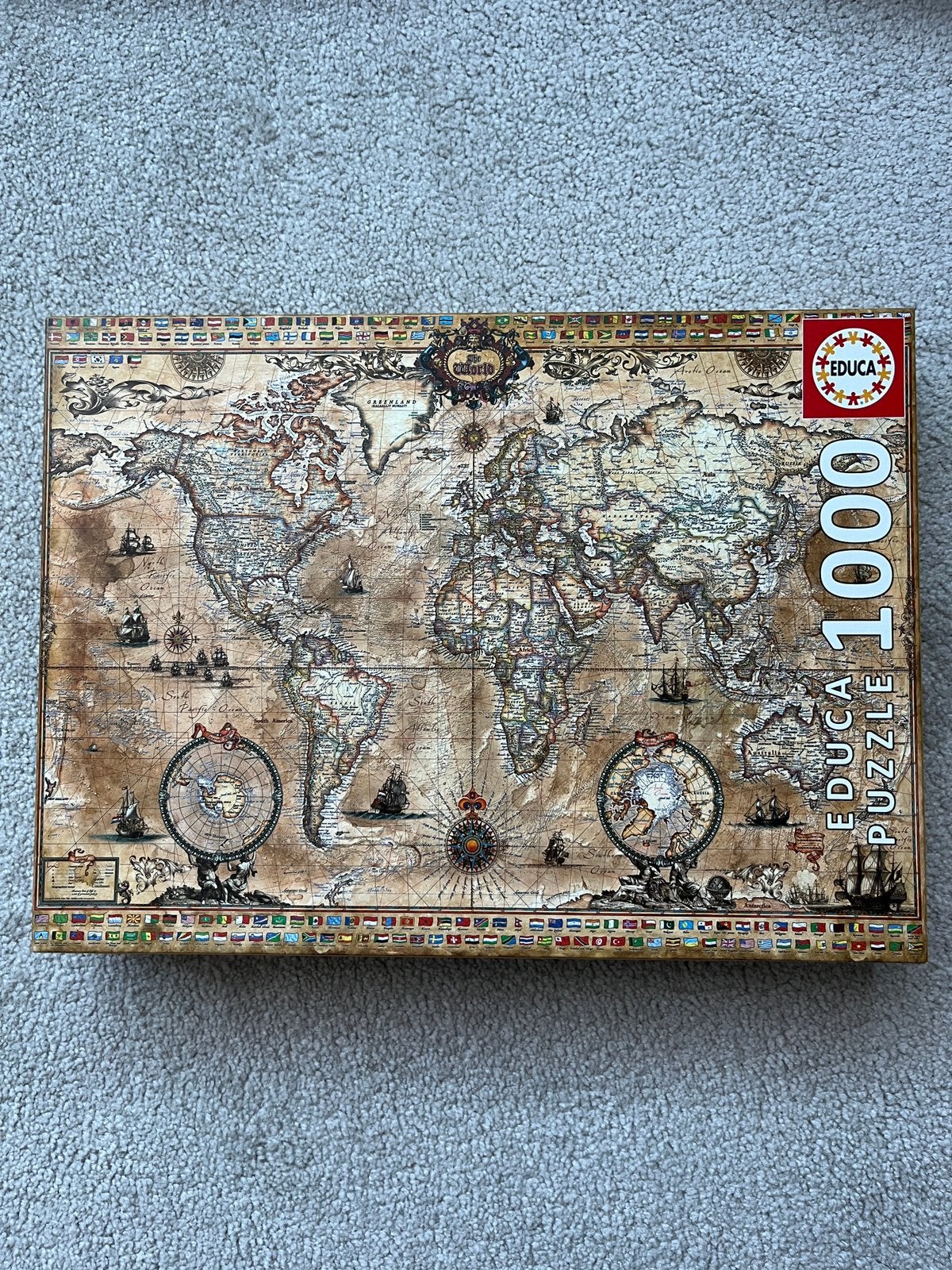 Legpuzzel, merk Educa, Hobby en Vrije tijd, Ophalen, 500 t/m 1500 stukjes, Zo goed als nieuw, Legpuzzel