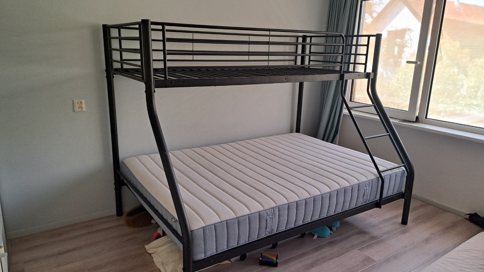 3 persoons stapelbed., Ophalen, Gebruikt, 160 tot 180 cm, Tweepersoons