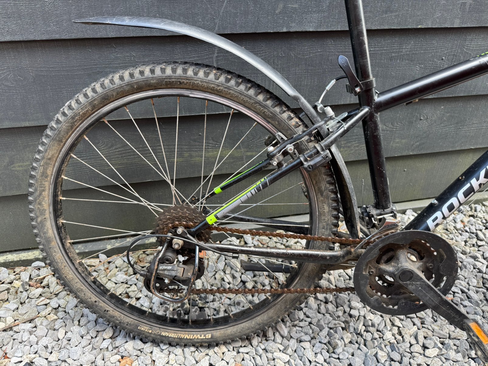 Rockrider 20 inch mountainbike, Fietsen en Brommers, Fietsen | Kinderfietsjes, Ophalen, Gebruikt, Velgrem, 16 tot 20 inch