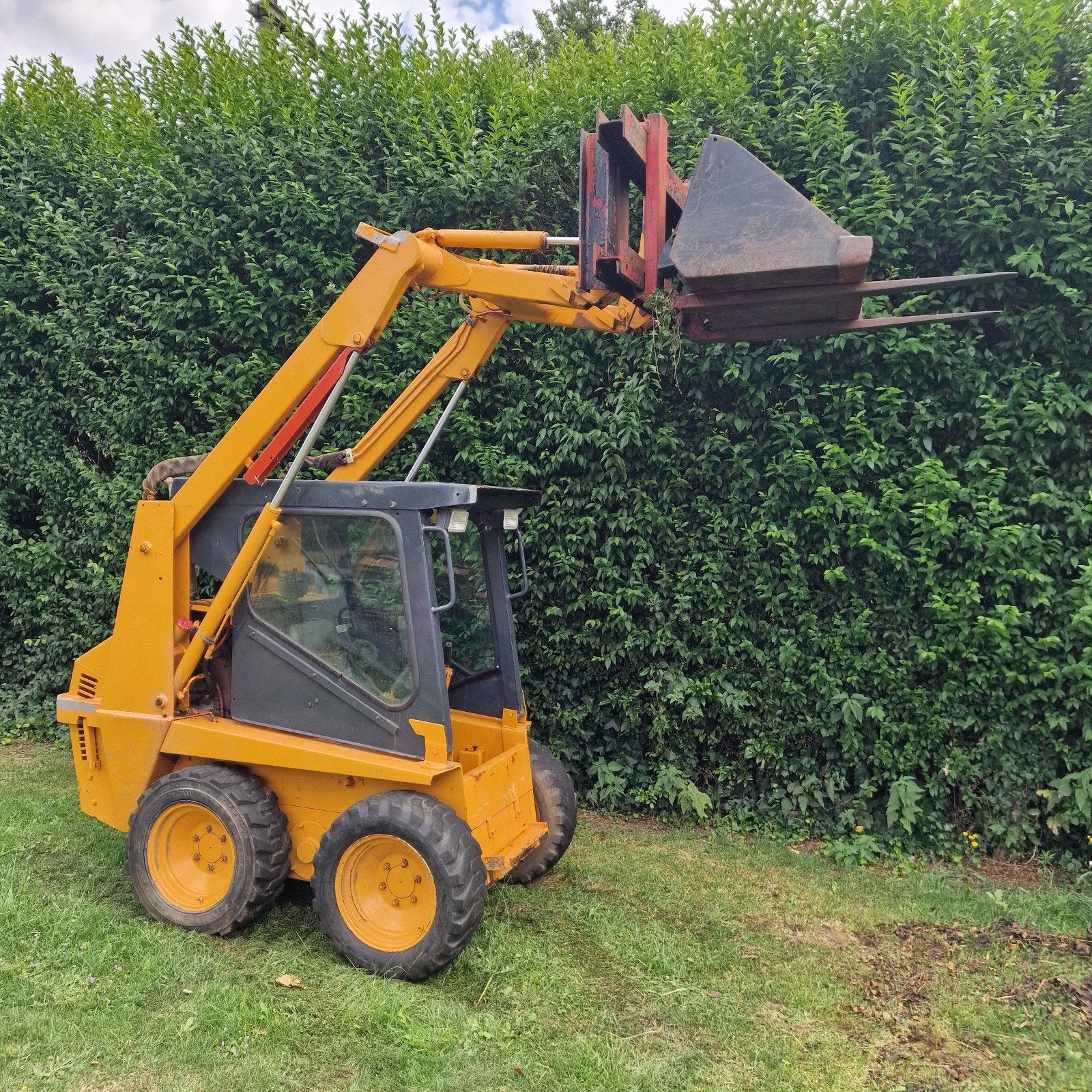 Case 1825b kubota 30pk 4cilinder diesel  schranklader bobcat, Ophalen, Gebruikt