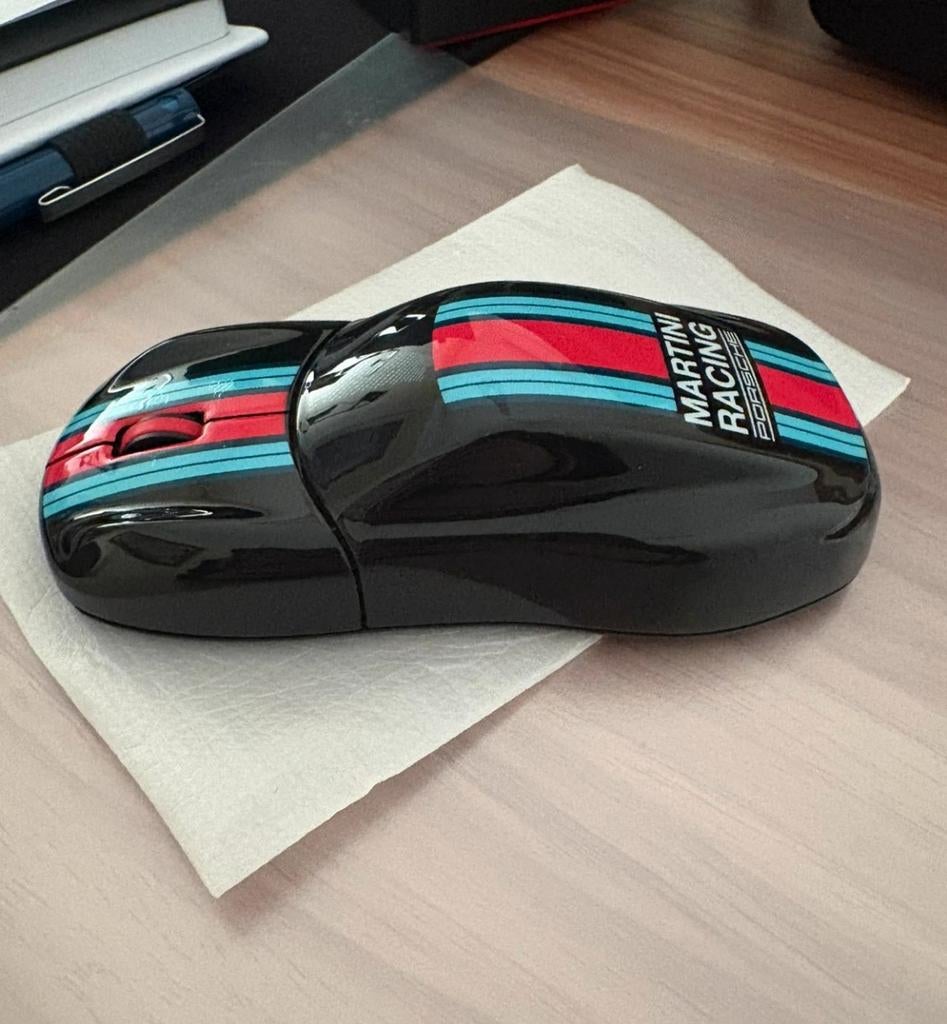 Origineel martini racing porsche computermuis, Muis, Gaming muis, Rechtshandig, Porsche