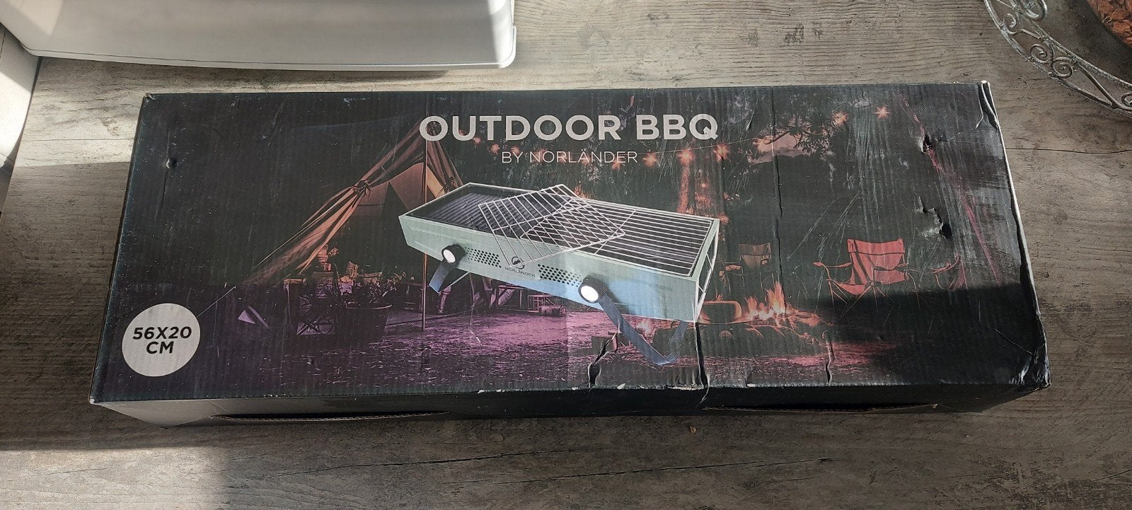 Outdoor barbecue Nordländer houtskool Nieuw 2 stuks, Ophalen of Verzenden, Nieuw