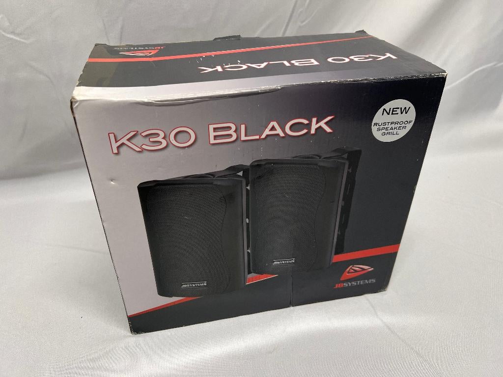 JB Systems K-30/ Black, 40 watt, 2 stuks, Ophalen of Verzenden, Gebruikt, Minder dan 60 watt, Overige merken