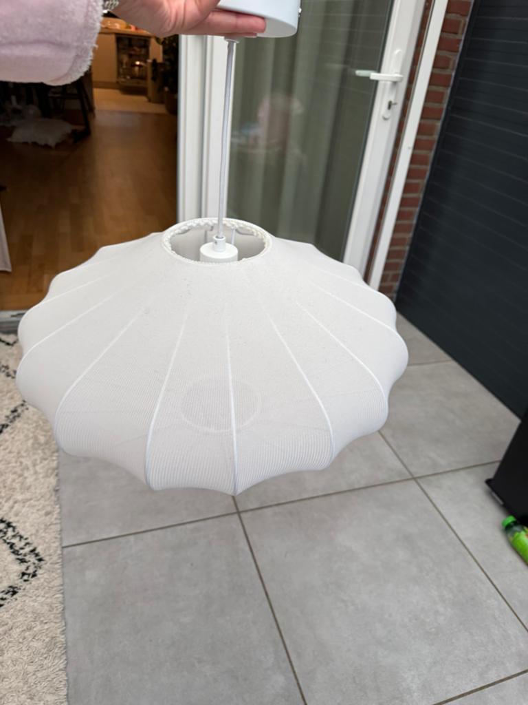 Japandi lamp, Japandi, Ophalen of Verzenden, Zo goed als nieuw, Stof