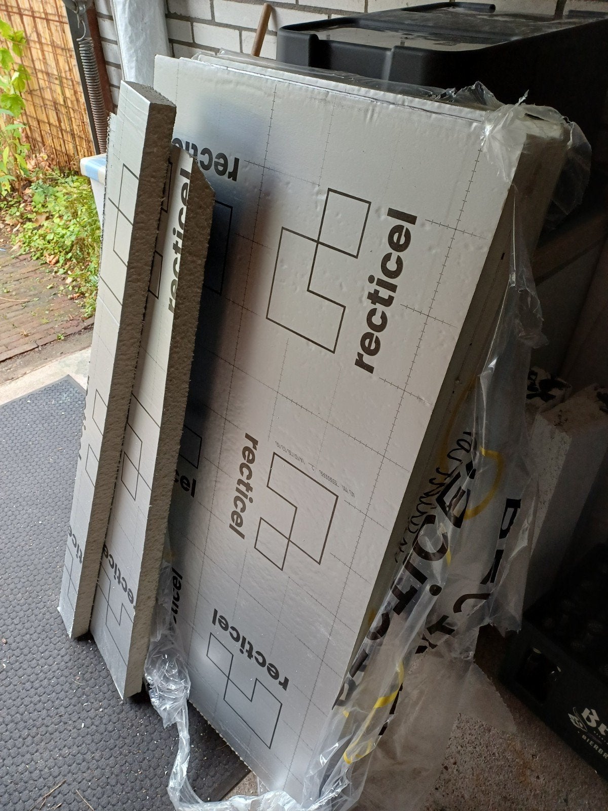 3x Pir Recticel isolatieplaten 40mm, Ophalen, Nieuw, 60 cm of meer, Doos