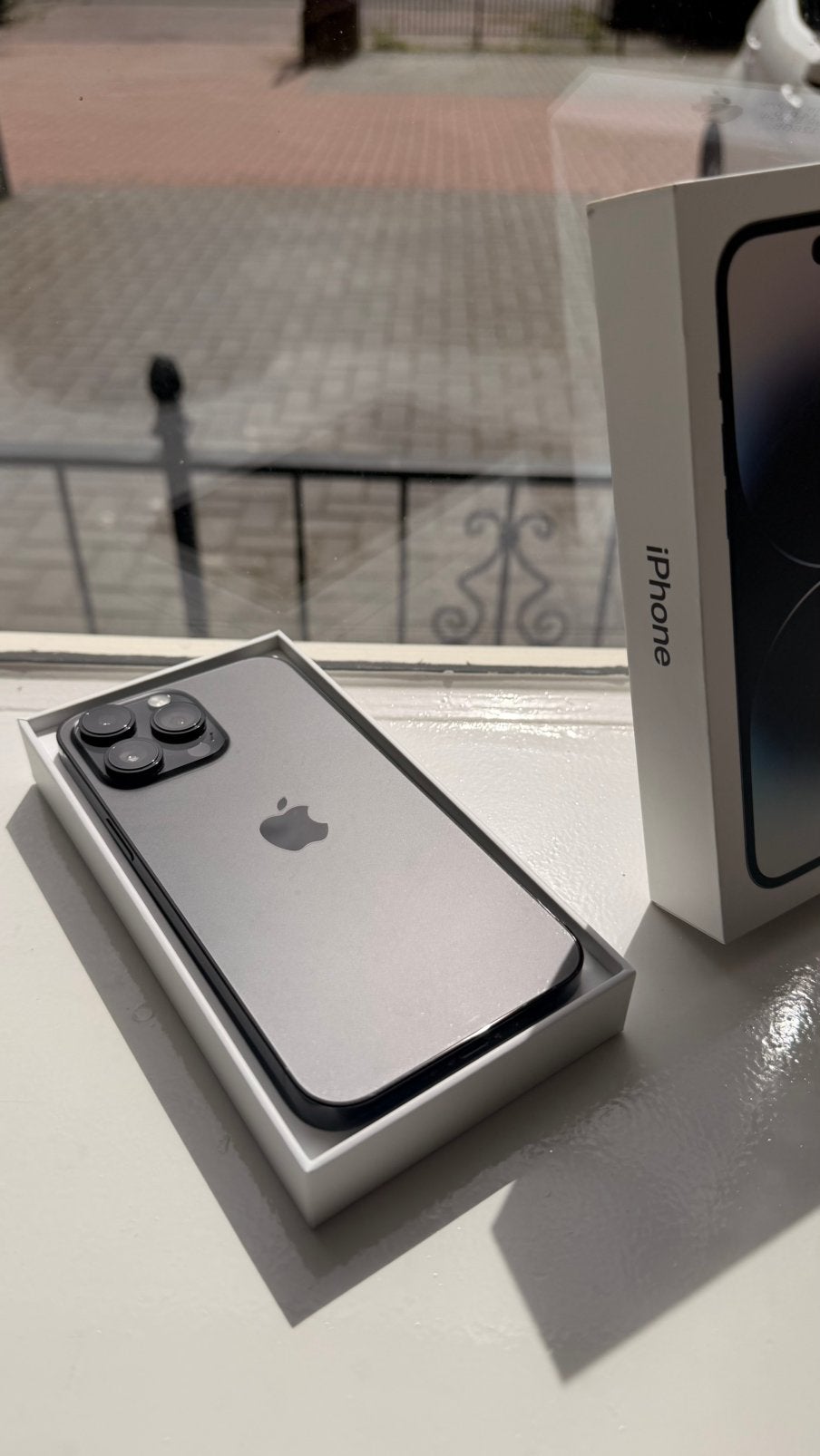 iPhone 14 Pro Max 128GB Space Grey - Zonder Schade, Telecommunicatie, Mobiele telefoons | Apple iPhone, Ophalen, 128 GB, Zo goed als nieuw