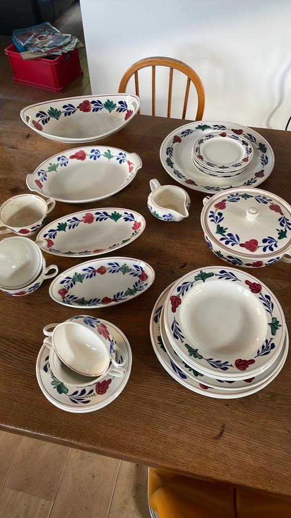 Boerenbond servies, Antiek en Kunst, Antiek | Servies compleet, Ophalen