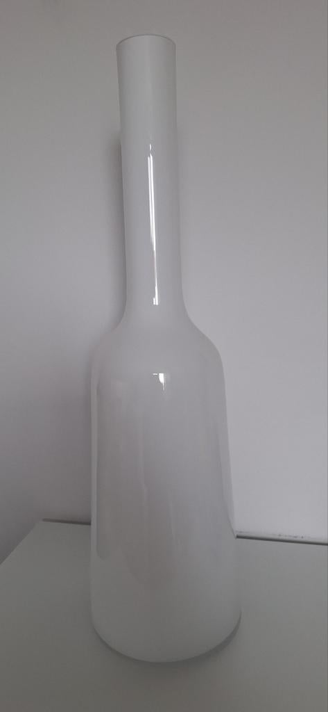 Villeroy en Boch nek vaas, Ophalen, Zo goed als nieuw, Wit, 50 tot 75 cm