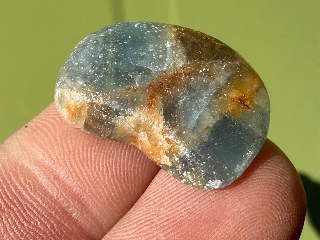 Lemurian Aquatine broekzaksteen mineralen, Nieuw, Ophalen of Verzenden, Ries Mineralen, Info@RiesMineralen.nl