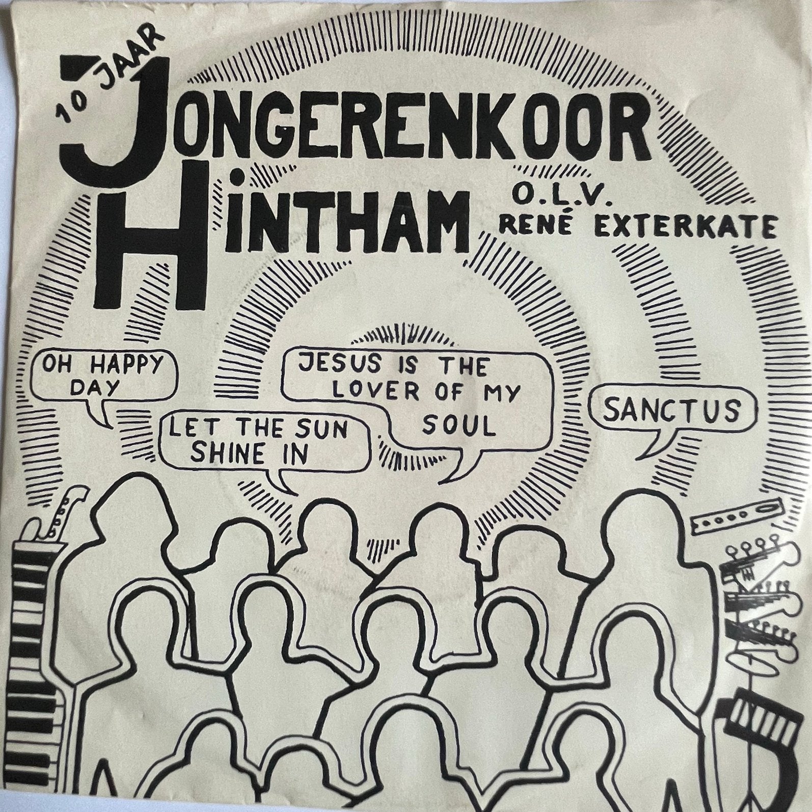 10 jaar jongerenkoor Hintham, Cd's en Dvd's, Ophalen of Verzenden, Zo goed als nieuw, Overige formaten