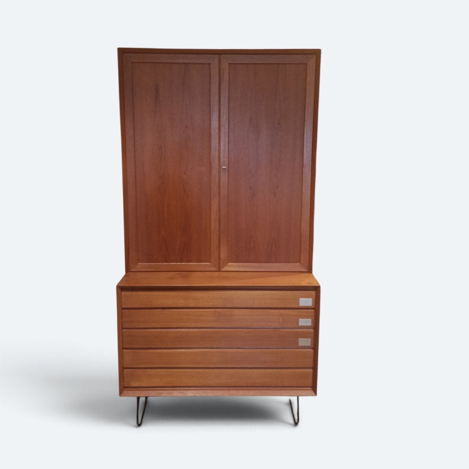 Vintage highboard/ wandkast/buffetkast/boekenkast, Huis en Inrichting, Gebruikt, Vintage, Vintage, Vintage