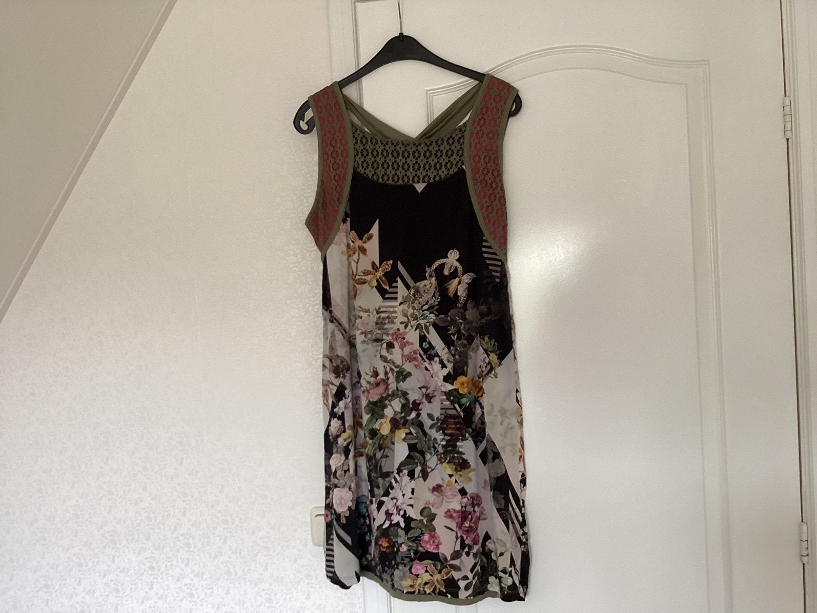 Jurk, Kleding | Dames, Ophalen of Verzenden, Gedragen, Maat 42/44 (L), Boven de knie