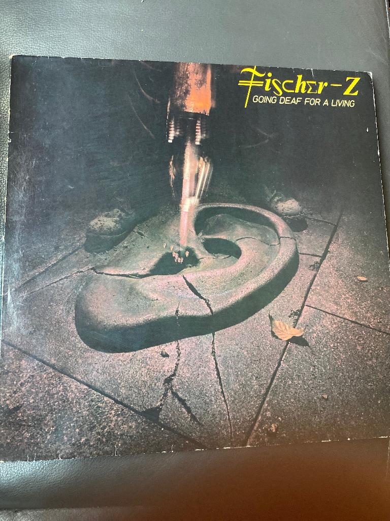 Fischer-Z : Going Deaf For A Living ( lp vinyl), Cd's en Dvd's, Vinyl | Rock, Ophalen of Verzenden, Zo goed als nieuw
