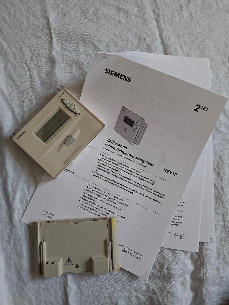 Siemens thermostaat REV12, Doe-het-zelf en Verbouw, Ophalen of Verzenden, Gebruikt