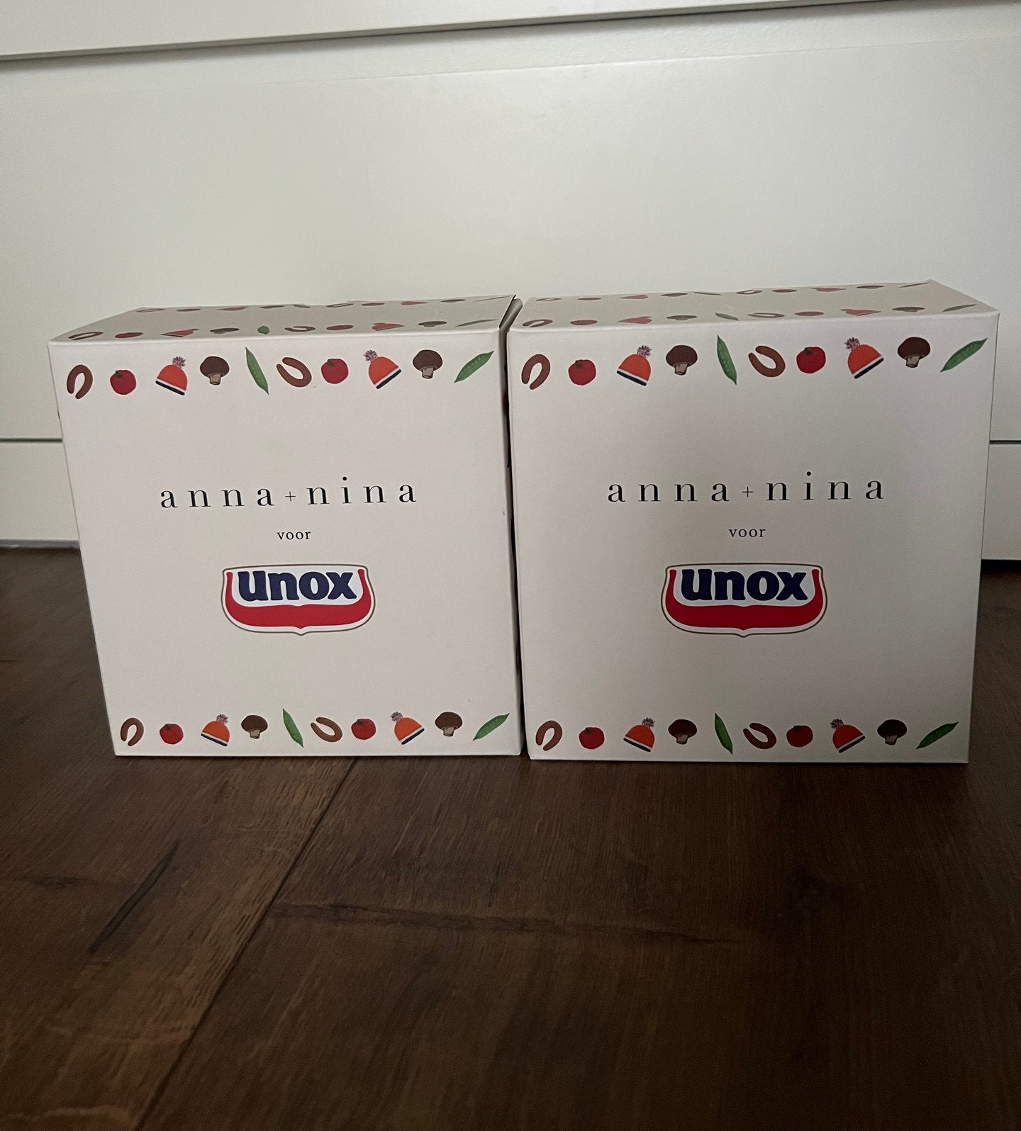 Unox X Anna Nina Soepkommen 2 stuks, Ophalen of Verzenden, Nieuw, Keramiek, Kom(men)