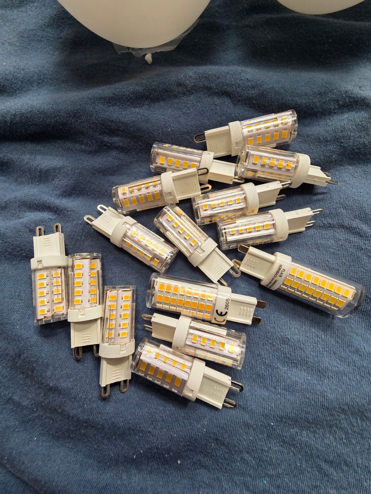 Set van 12 G9 LED lampen - Energiezuinig en helder, Ophalen, Zo goed als nieuw