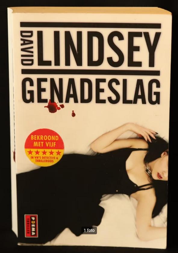 David Lindsey Genadeslag, Boeken, Ophalen of Verzenden, Gelezen, David Lindsey