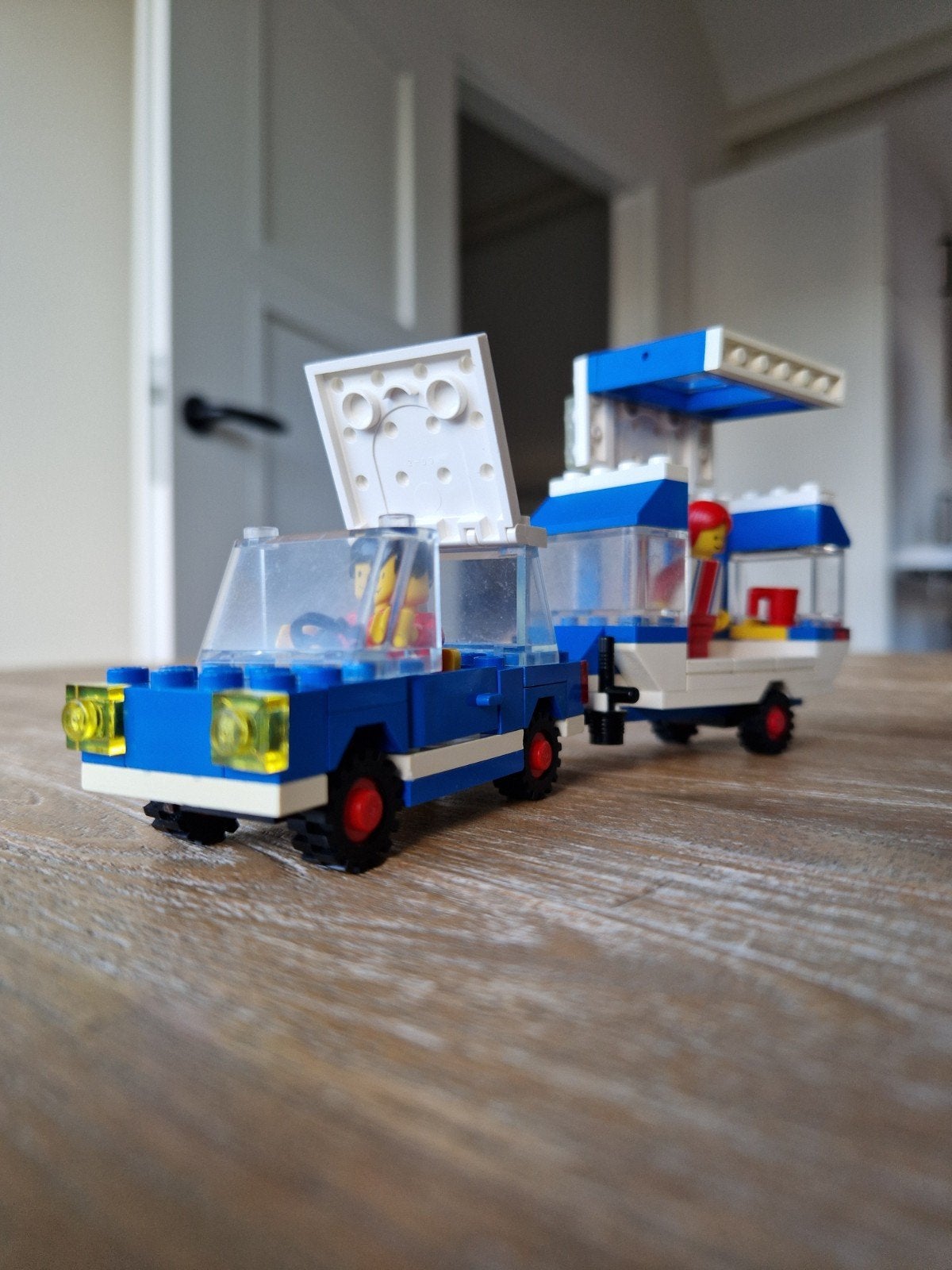 Lego 6694 legoland auto met caravan, Kinderen en Baby's, Speelgoed | Duplo en Lego, Gebruikt, Lego, Ophalen of Verzenden, LEGOLAND