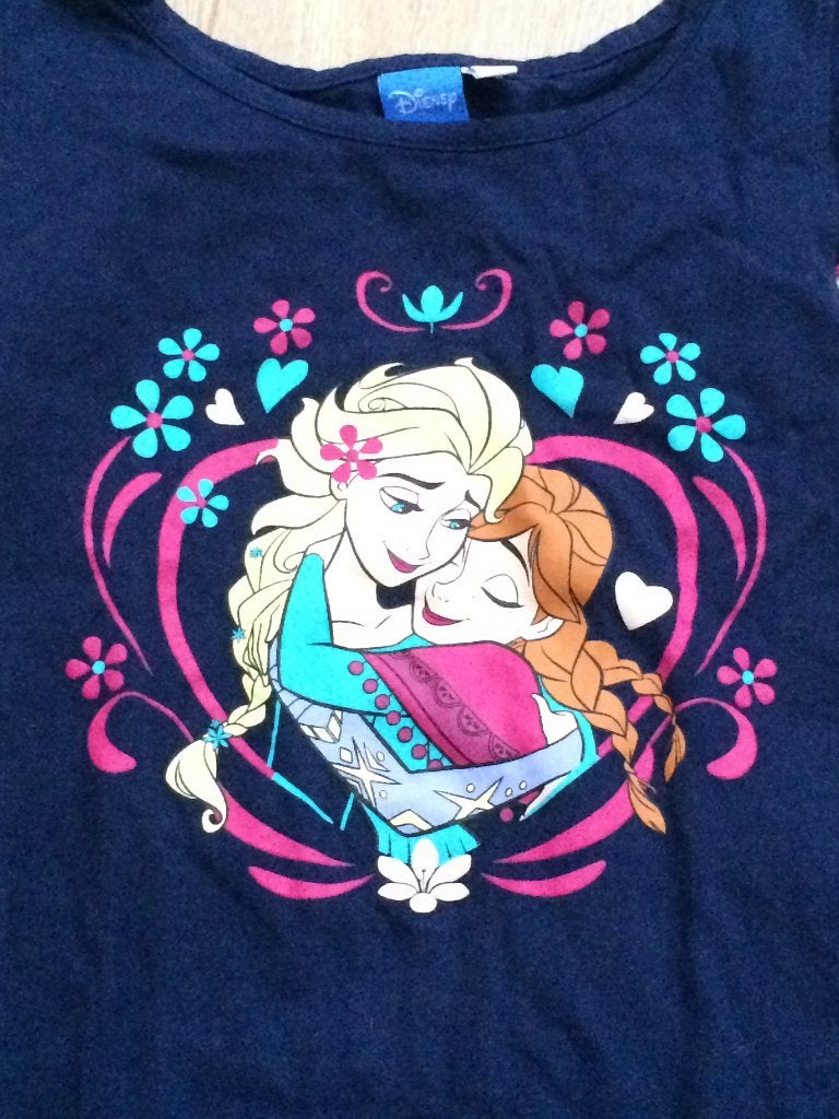 ZGAN zomerjurkje Frozen Anna & Elsa maat 110/116, Disney, Meisje, Ophalen of Verzenden, Zo goed als nieuw