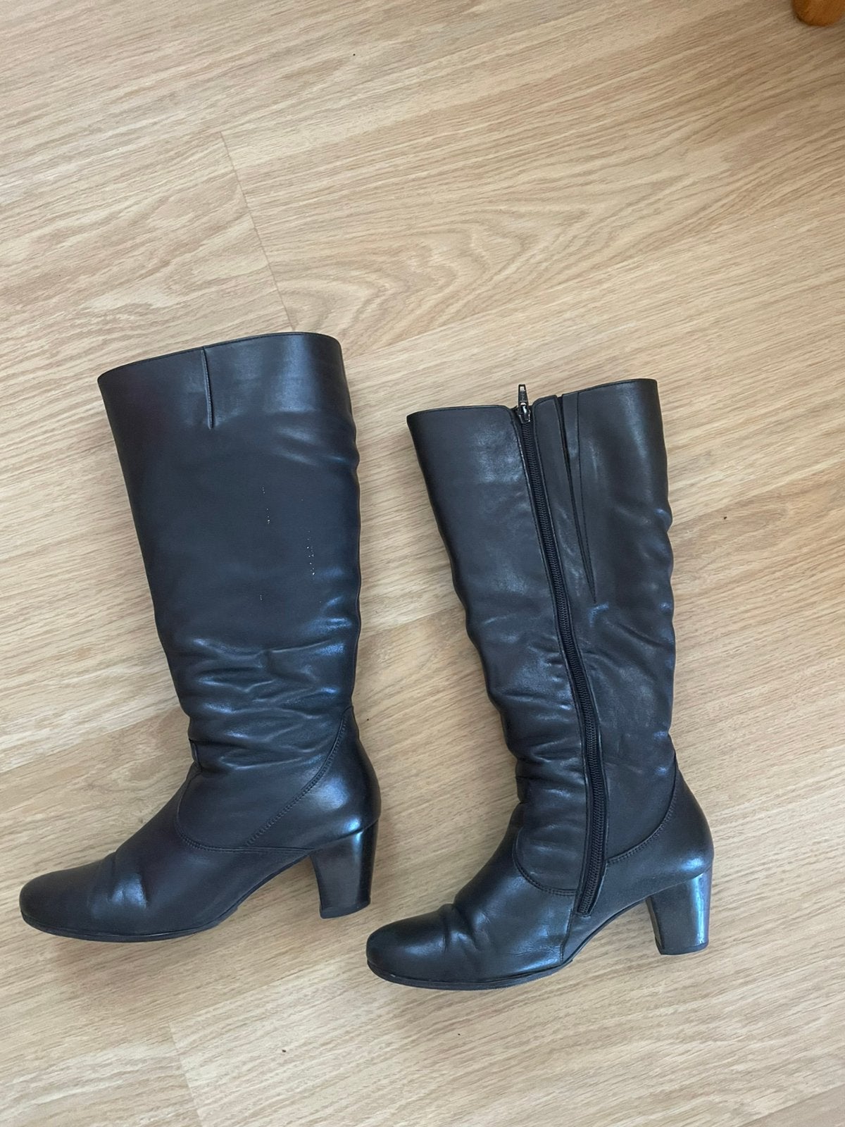 Zwarte Gabor laarzen, Ophalen of Verzenden, Gedragen, Zwart, Hoge laarzen