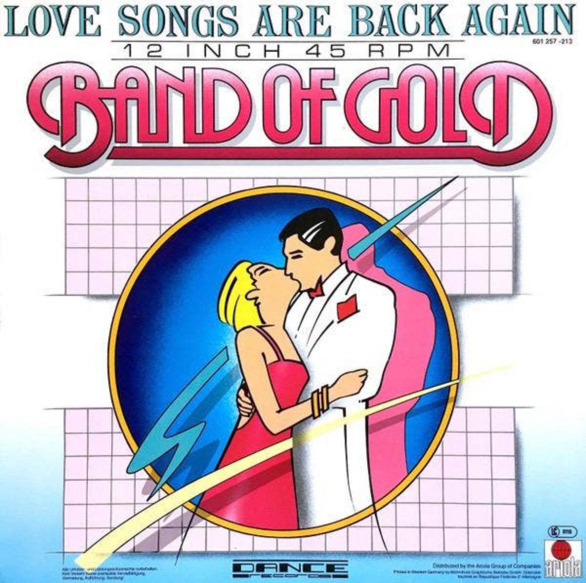Maxi single Band Of Gold – Love Songs Are Back Again / VG+, Tickets en Kaartjes, Eén persoon