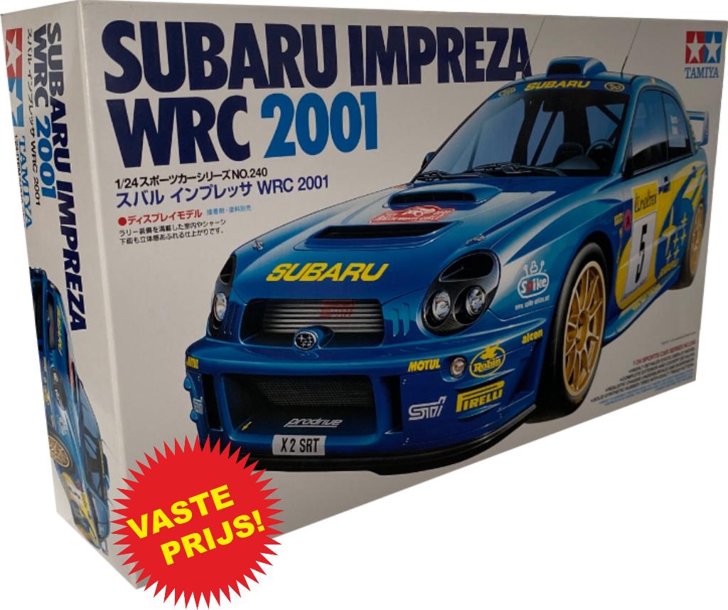 Subaru Impreza WRC 2001 (Tamiya 24240) 1/24, Auto, Groter dan 1:32, Nieuw, Ophalen of Verzenden