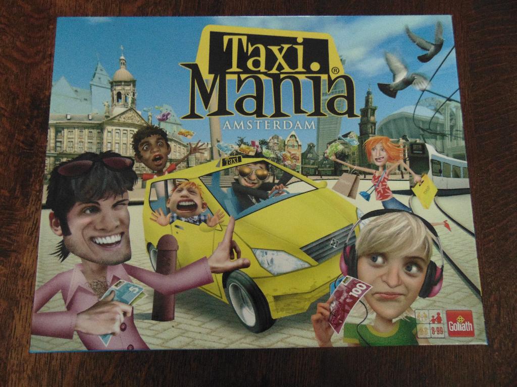 Taxi Mania NIEUW Spel van Goliath, Hobby en Vrije tijd, Gezelschapsspellen | Bordspellen, Vijf spelers of meer, Ophalen of Verzenden