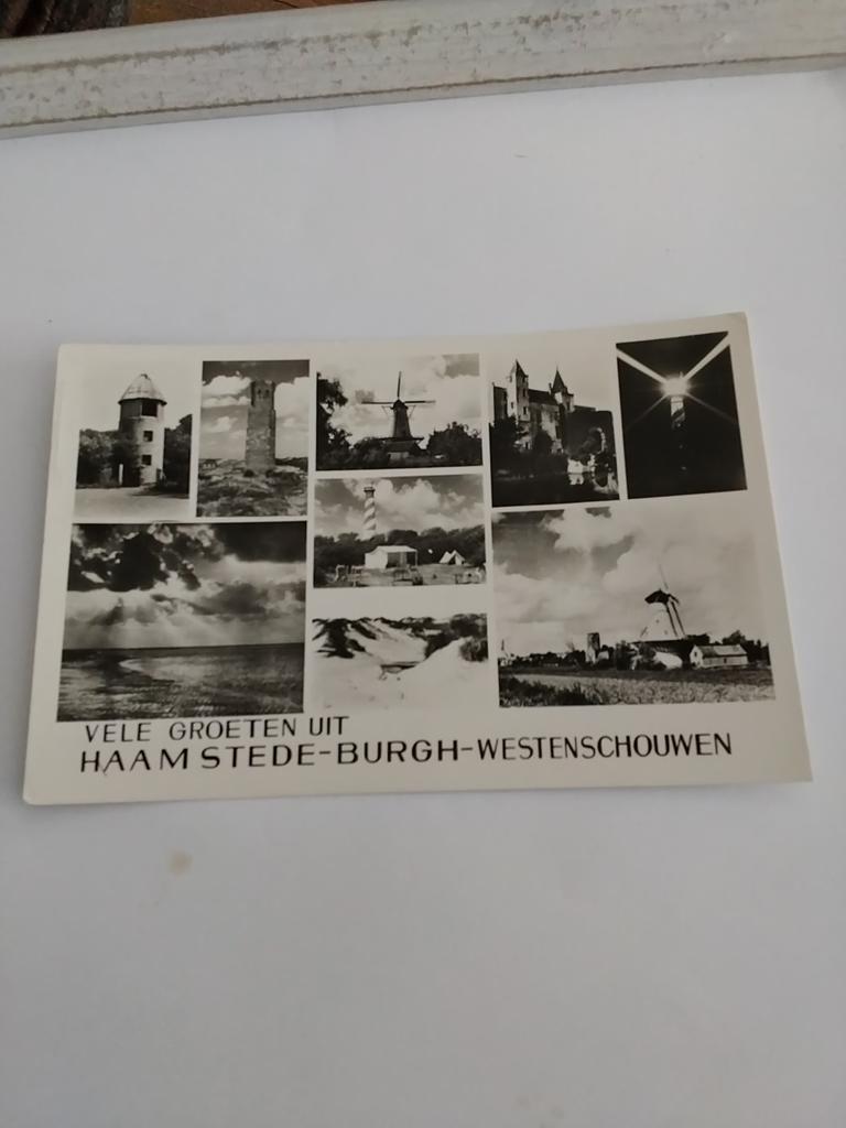 VELE GROETEN UIT HAAMSTEDE-BURGH-WESTENSCHOUWEN, Ophalen of Verzenden, 1960 tot 1980