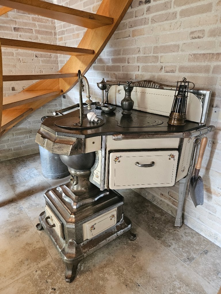 Platte buis kachel, Antiek en Kunst, Ophalen
