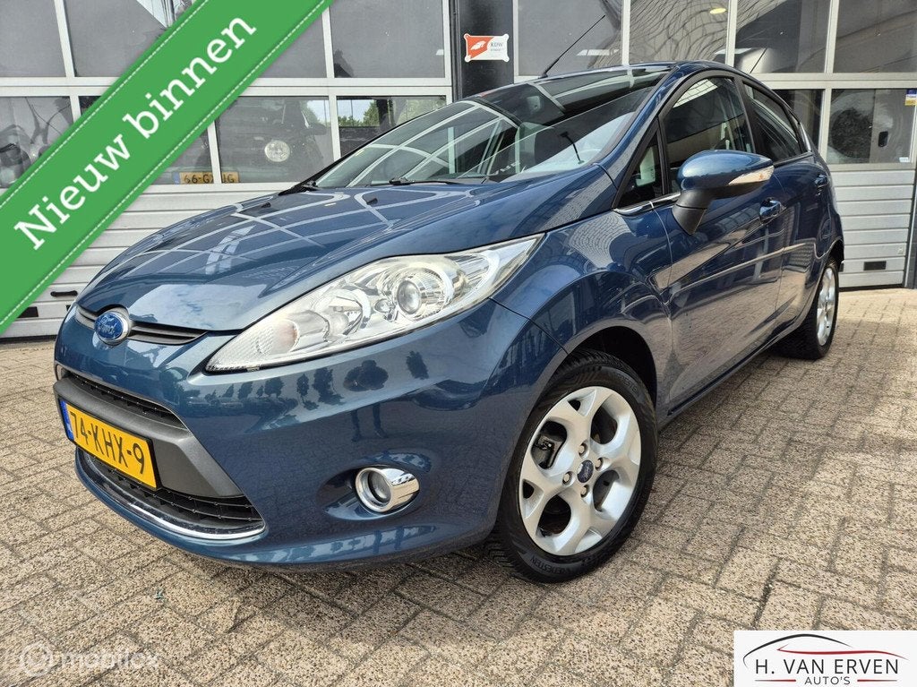 Ford Fiesta 1.25 Titanium CRUISE PDC 79000KM NAP! 2E EIG, Auto's, Ford, Voorwielaandrijving, Euro 5, 1242 cc, 82 pk