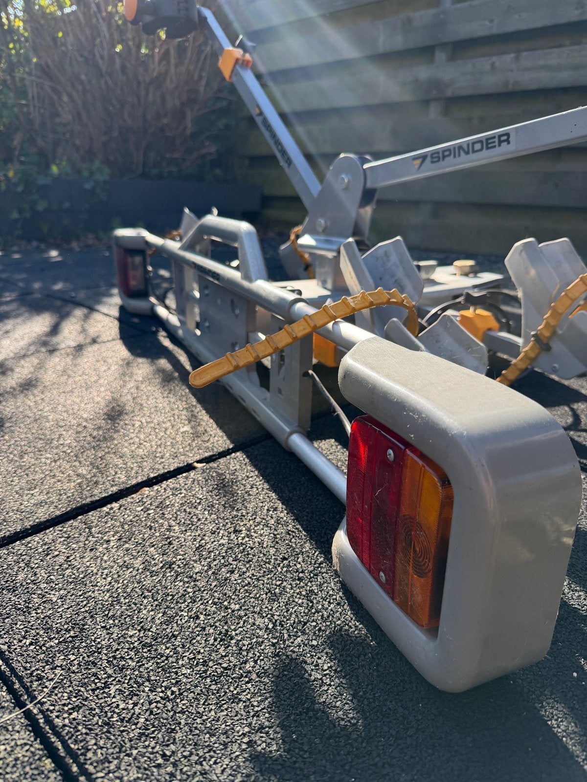 Spinder Falcon trekhaak fietsendrager voor 2 fietsen, Ophalen, 2 fietsen, Gebruikt, Trekhaakdrager