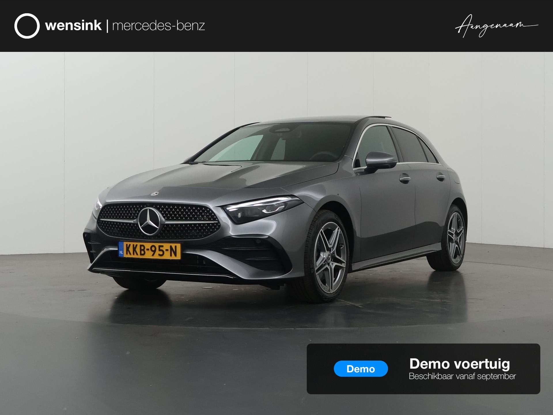 Mercedes-Benz A-klasse 250e Business Solution AMG | Panorama, Auto's, Mercedes-Benz, 4 cilinders, 163 pk, Bedrijf, Hybride Elektrisch/Benzine