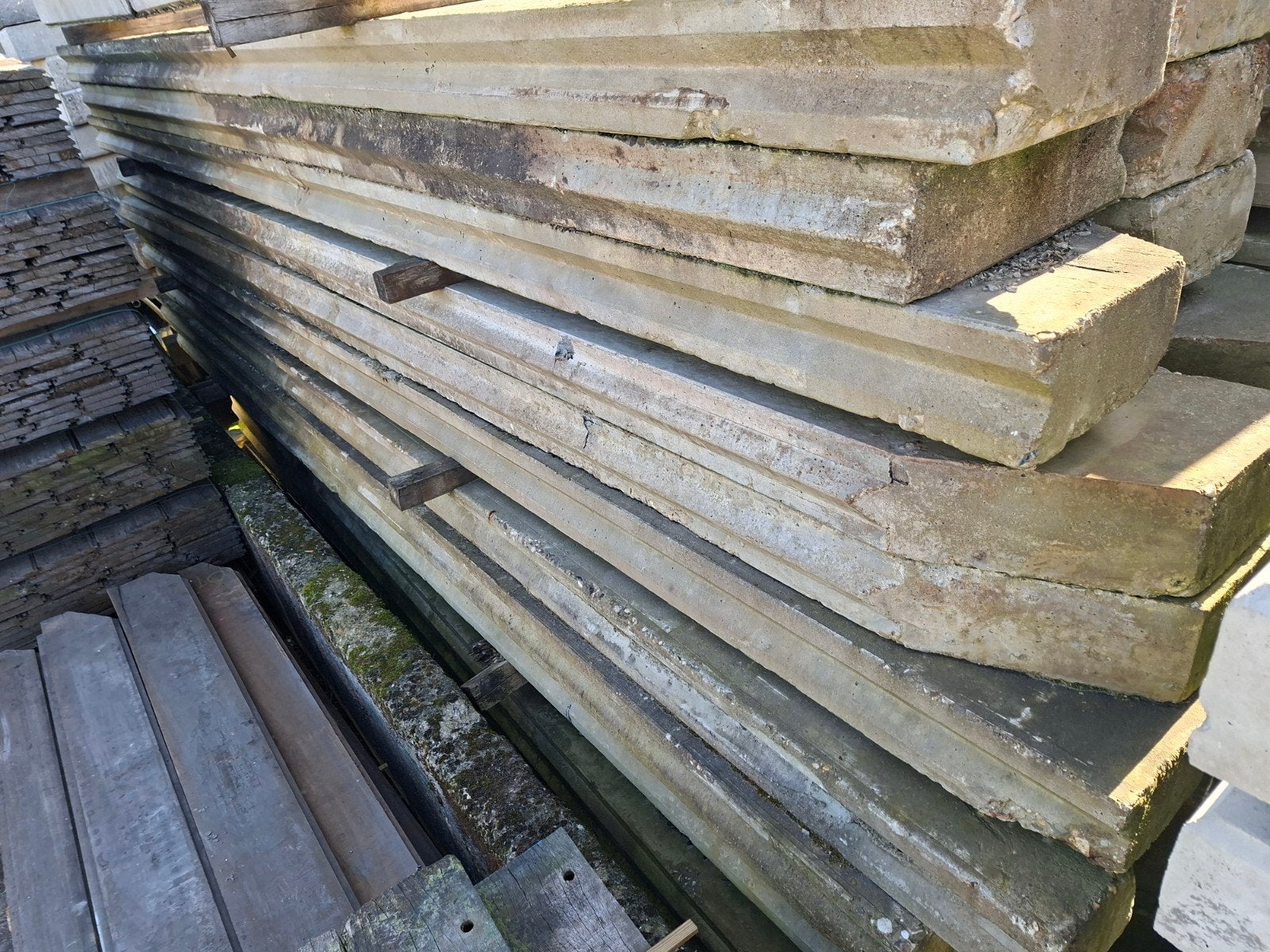 Betonplaneken | betonplanken | dammwandplanken, Ophalen of Verzenden, Gebruikt, 250 cm of meer, Planken
