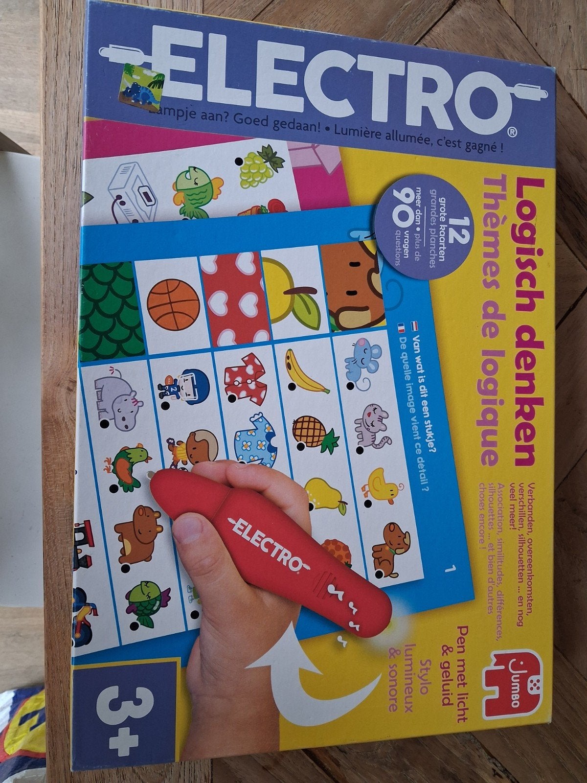 Jumbo Electro Logisch Denken Spel met Licht & Geluid, Ophalen, Gebruikt, Puzzelen, Met licht