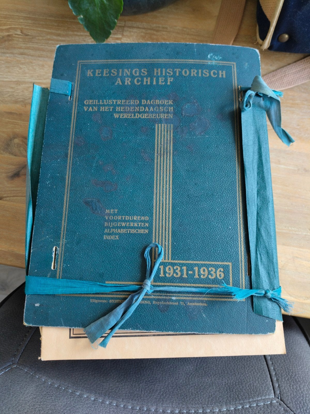 Keesings Historisch Archief 1931 - 1936 Losse bladen, Verzenden, Gelezen